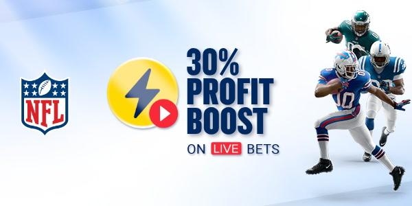 NFL 30% Live Profit Boost
