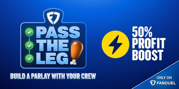 Thanksgiving Pass The Leg NFL Parlay/SGP Profit Boost