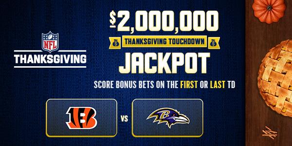 NFL $2M Touchdown Jackpot
