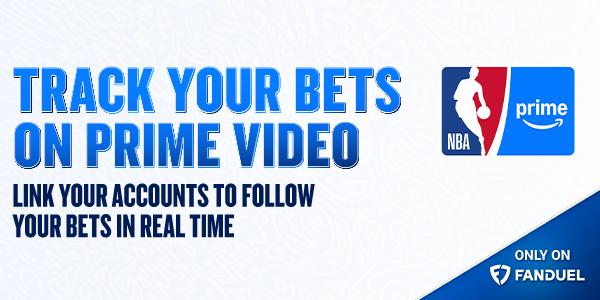 Track your NBA bets on Prime Video