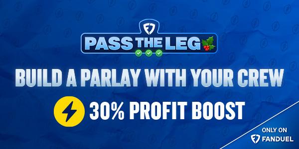Christmas Pass The Leg NFL Parlay/SGP 30% PBT