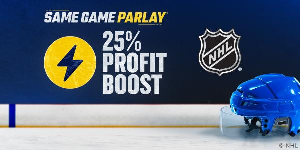 NHL Parlay/SGP Profit Boost