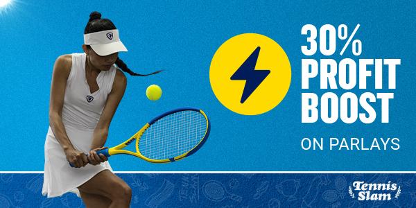 Tennis Parlay Profit Boost
